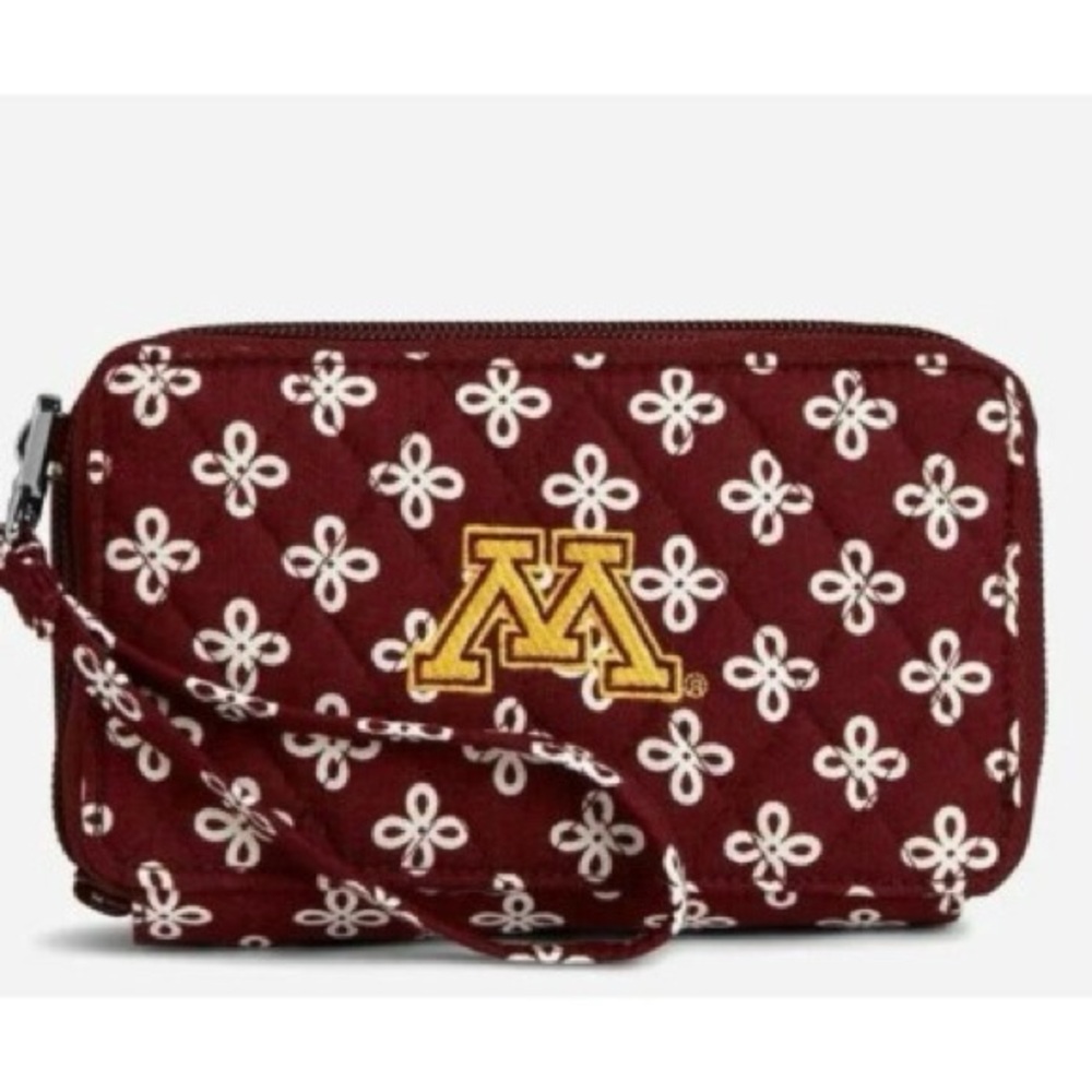 Vera Bradley U of Minnesota Wallet